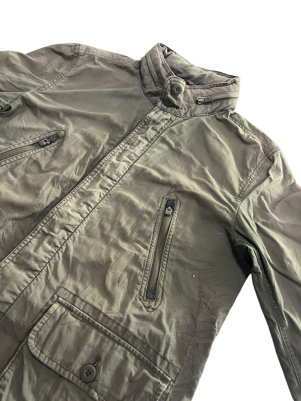 Gap × Vintage Vintage GAP Utility Sunfaded Jacket Hoodie Size US L / EU 52-54 / 3 - 6 Thumbnail