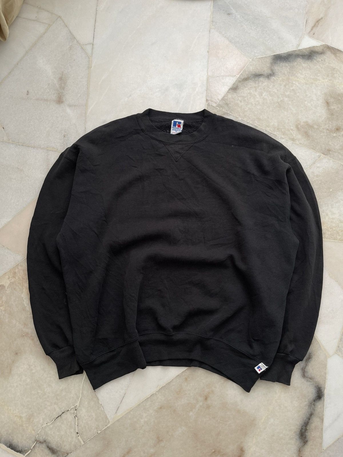 Russell Athletic × Vintage Combo Vintage Russell Sweatshirt Hoodie Size US L / EU 52-54 / 3 - 3 Thumbnail