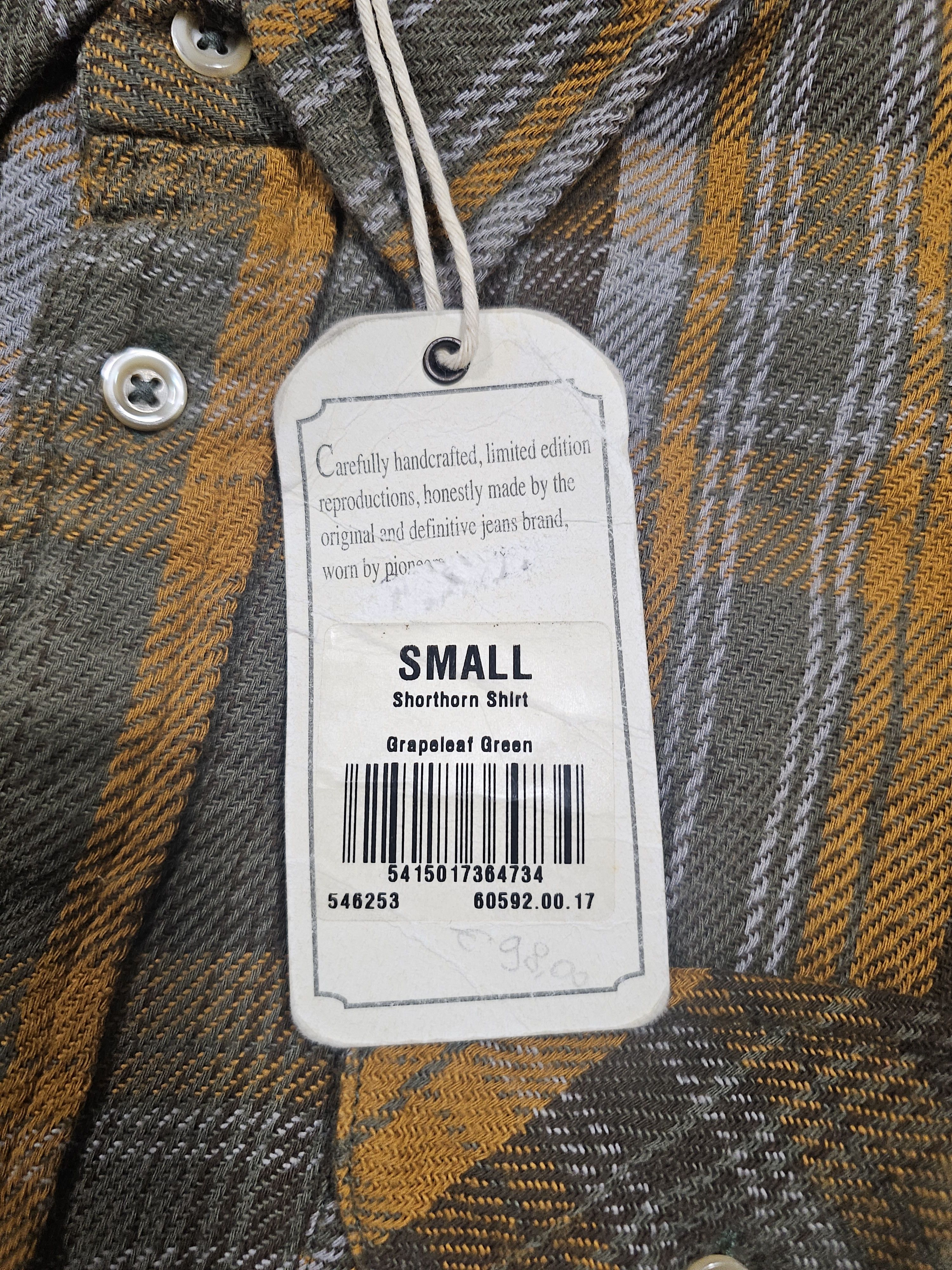 Levi's Vintage Clothing 2011 LVC Levi's Vintage Clothing Shorthorn Shirt Checked S Size US S / EU 44-46 / 1 - 8 Thumbnail