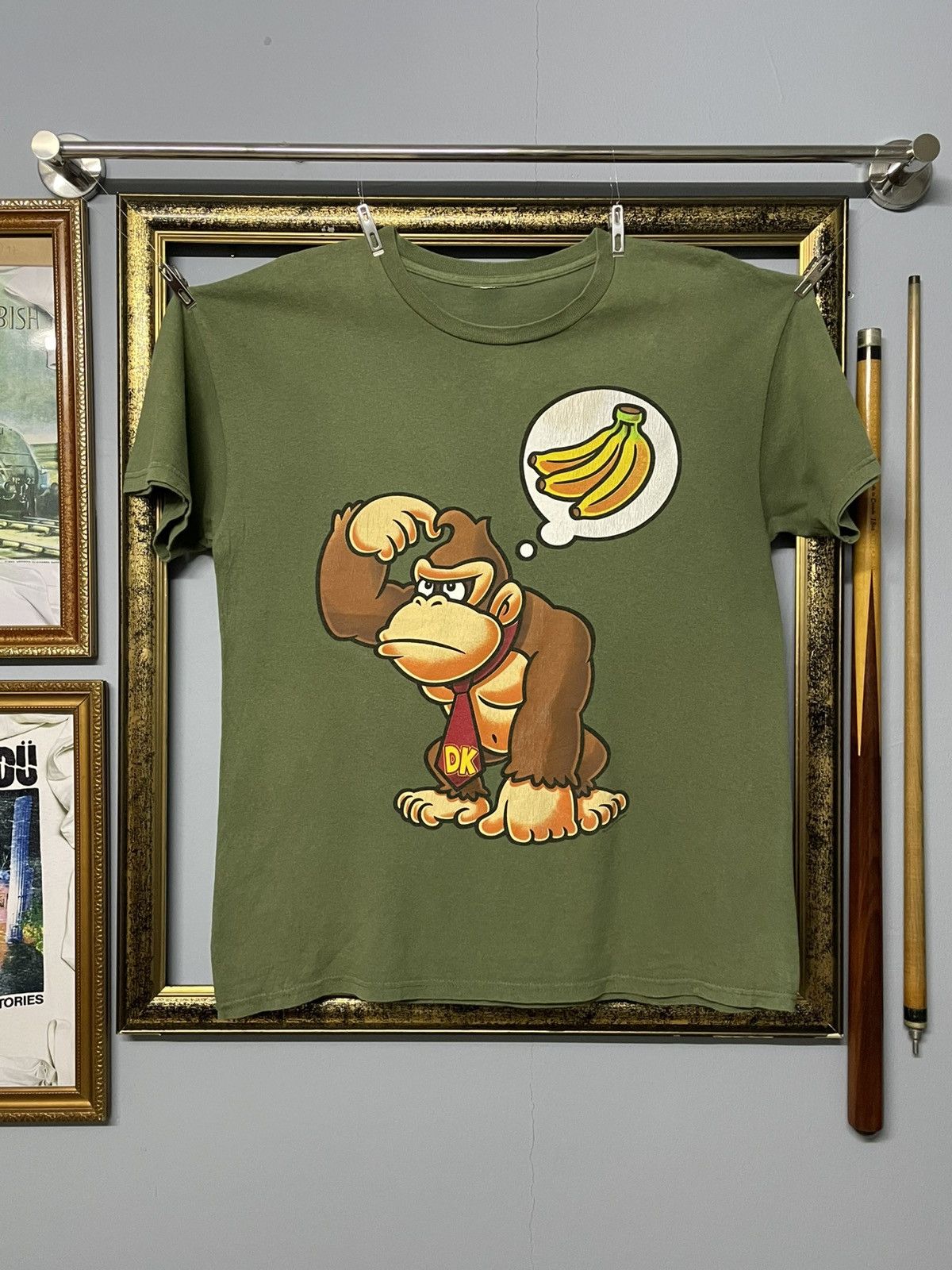 Vintage Vintage Super Nintendo Donky King Graphic Distressed Tshirt Size US M / EU 48-50 / 2 - 1 Thumbnail