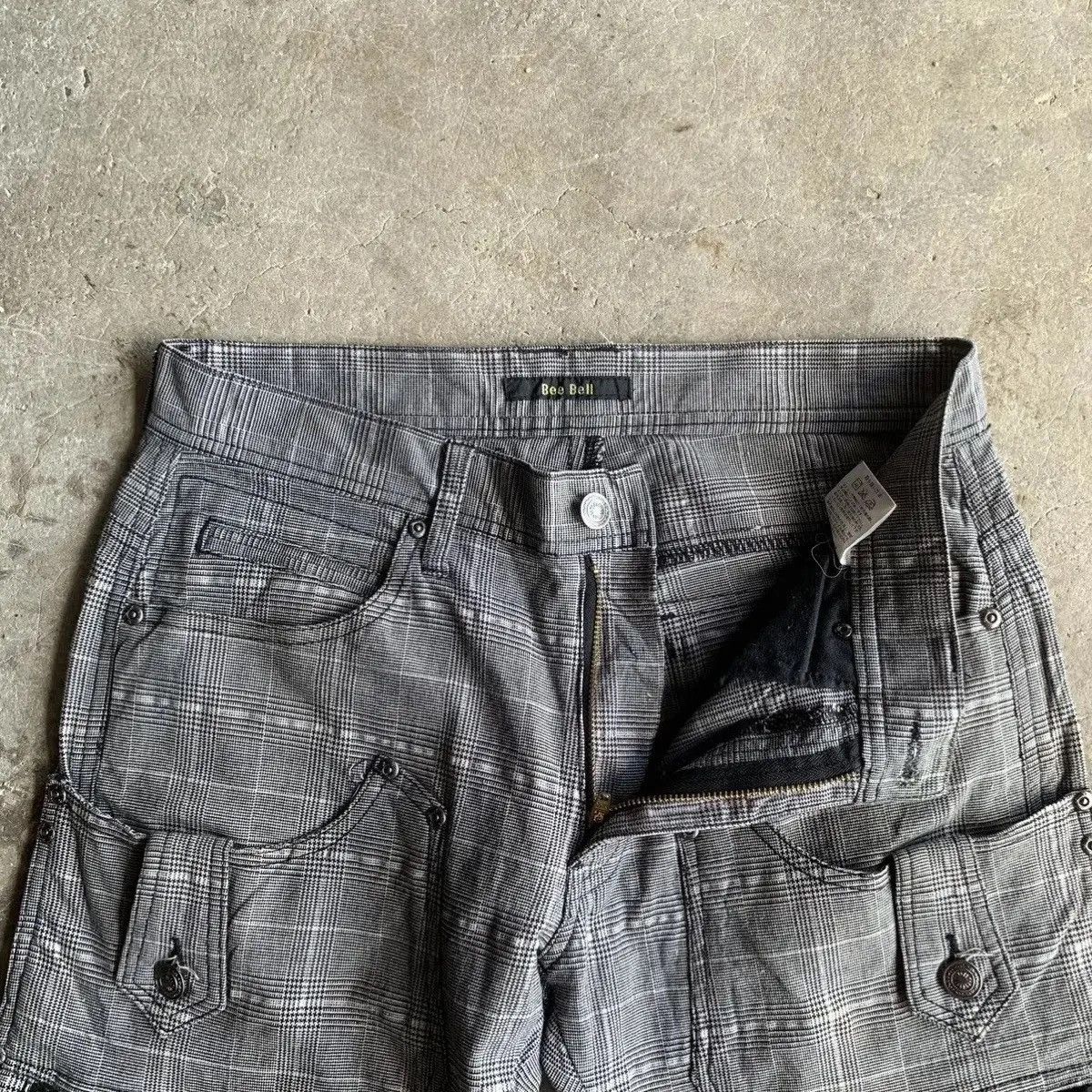 Bee Line by Billionaire Boys Club 💥 STEALS 💥BEE BELL Japan Multipocket VERY RARE Plaid Pants Size US 30 / EU 46 - 10 Thumbnail