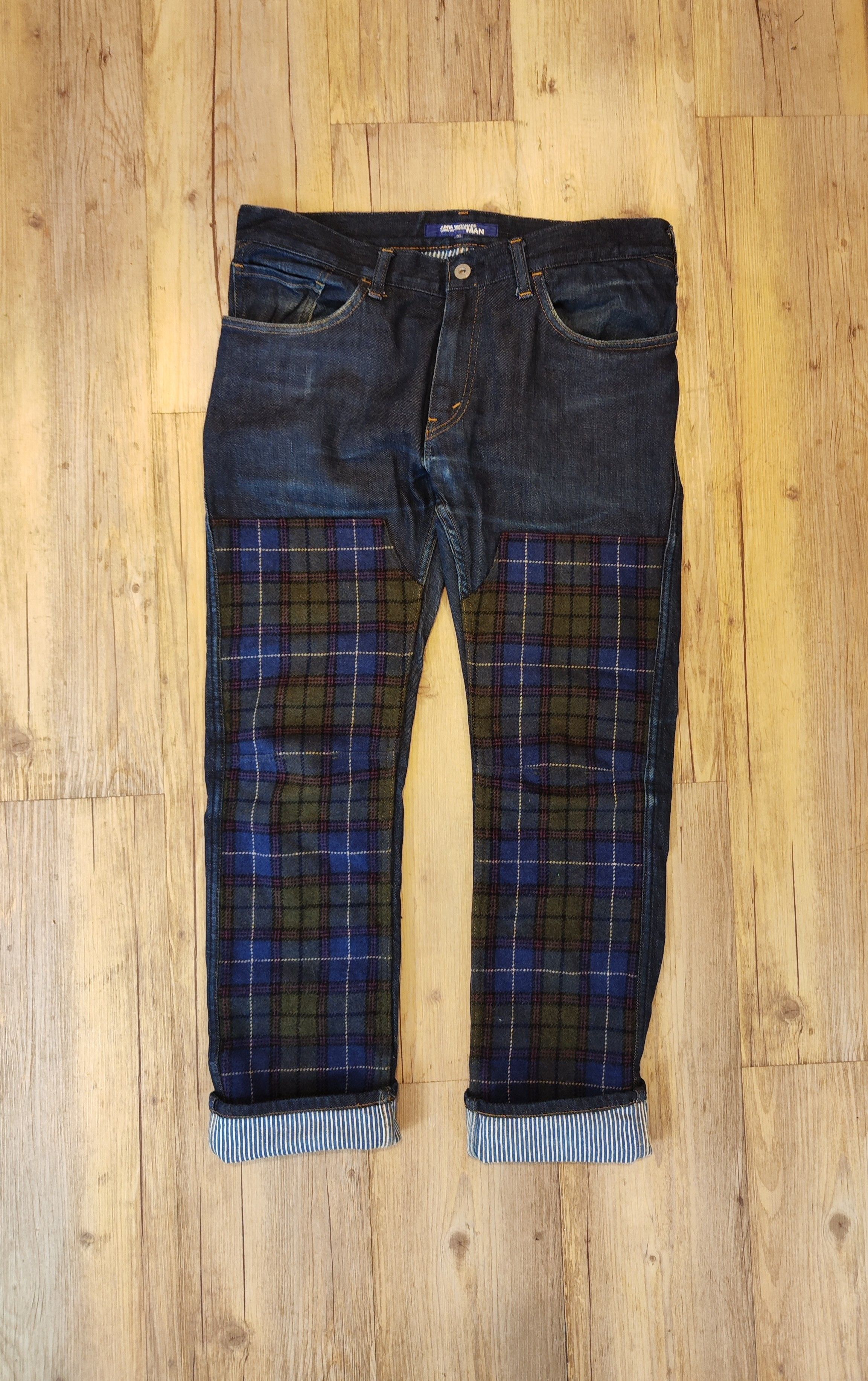 Comme des Garcons Deconstructed patchwork denim.Like Miharayasuhiro or Sacai Size US 32 / EU 48 - 1 Thumbnail