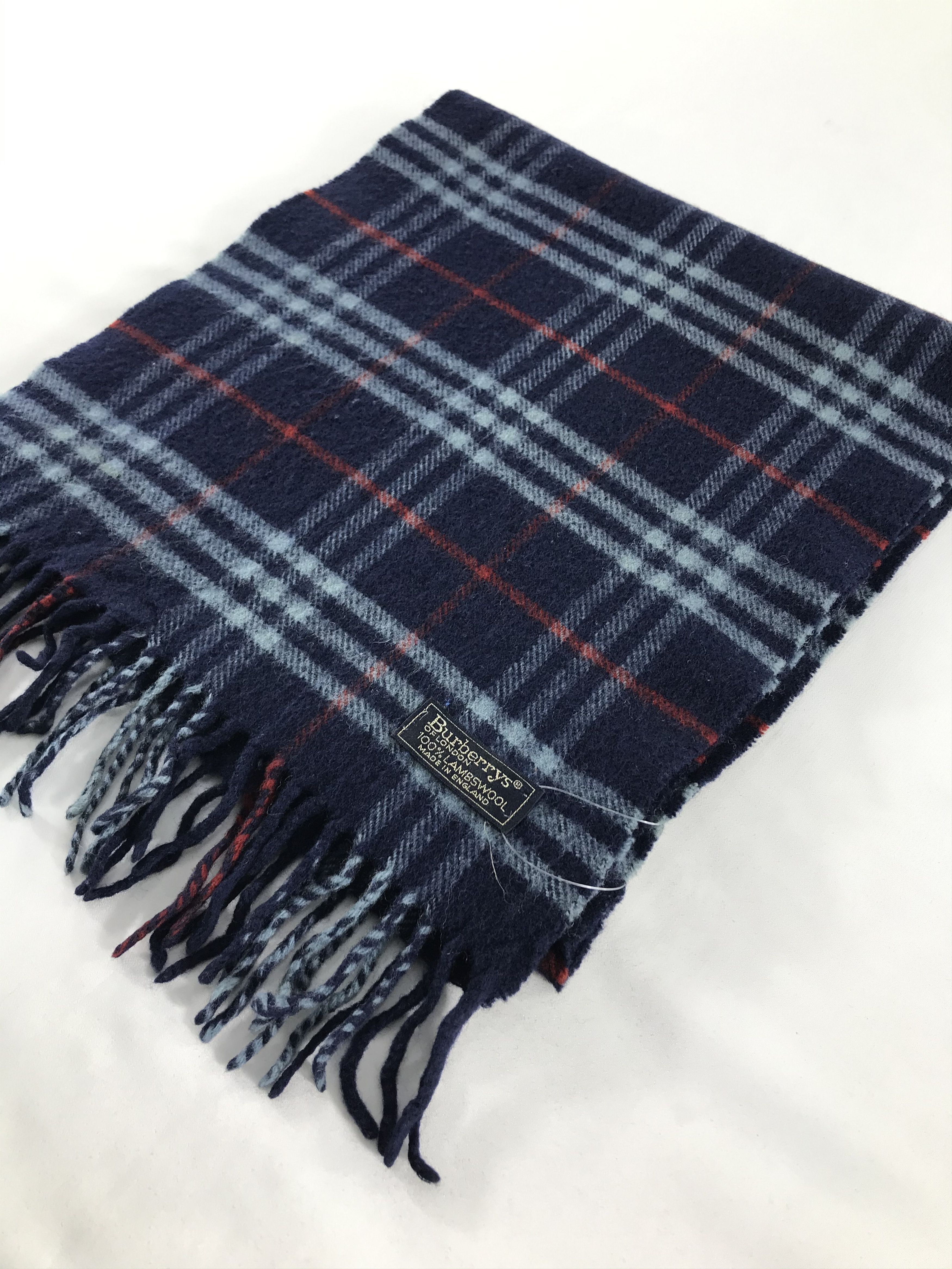 Burberry Vintage Burberry Scarf/Muffler/Neckwear MF1526 Size ONE SIZE - 3 Thumbnail