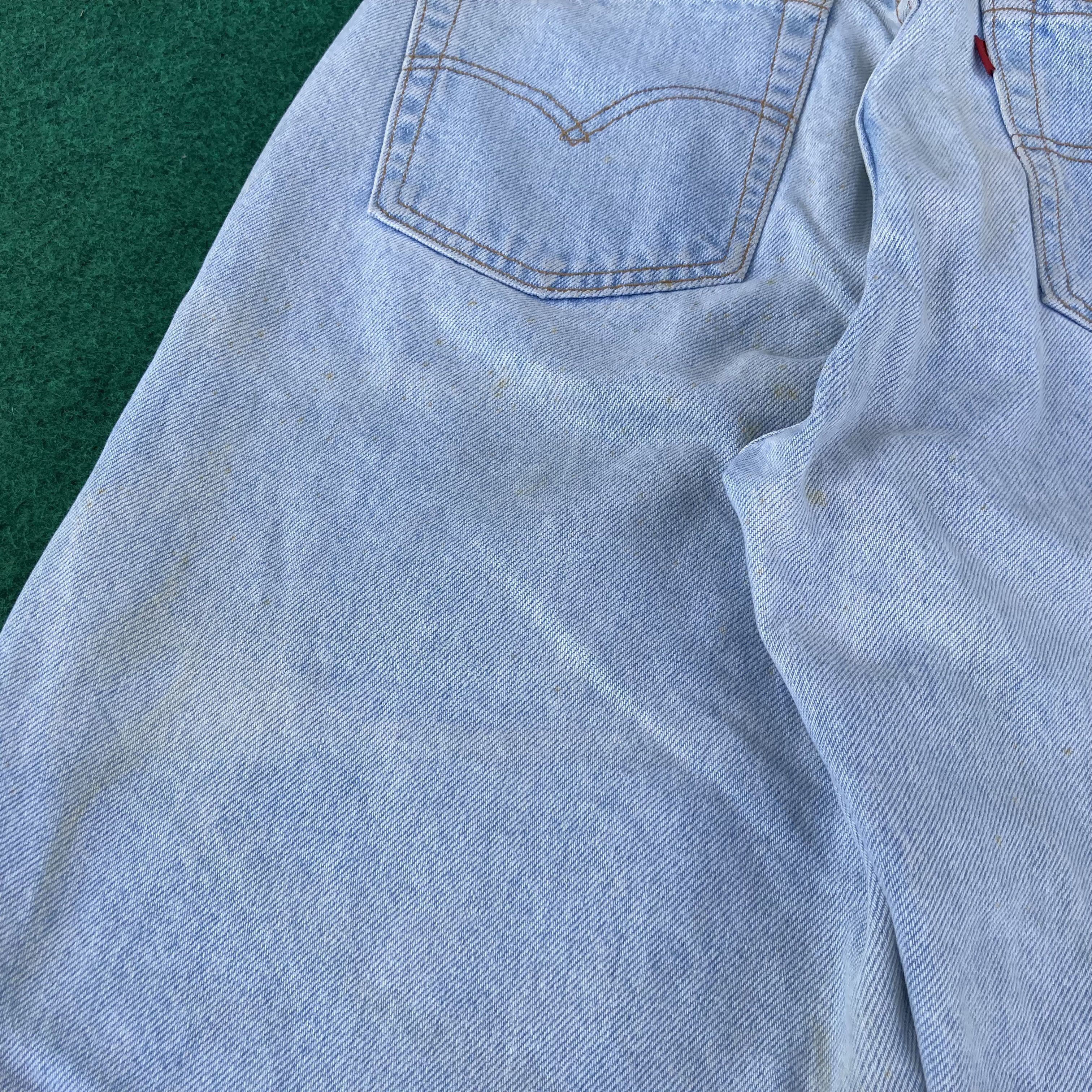 Levi's × Vintage Vtg Levis 560 Loose Fit Straight Leg 90s Jeans Size US 31 - 9 Thumbnail