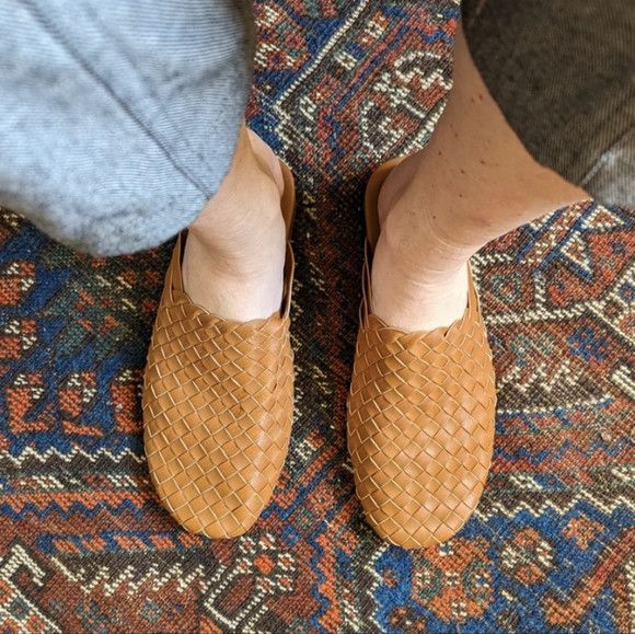Other Connally Leather Woven Slip On Shoes Handmade Size 37 Size US 7 / IT 37 - 4 Thumbnail