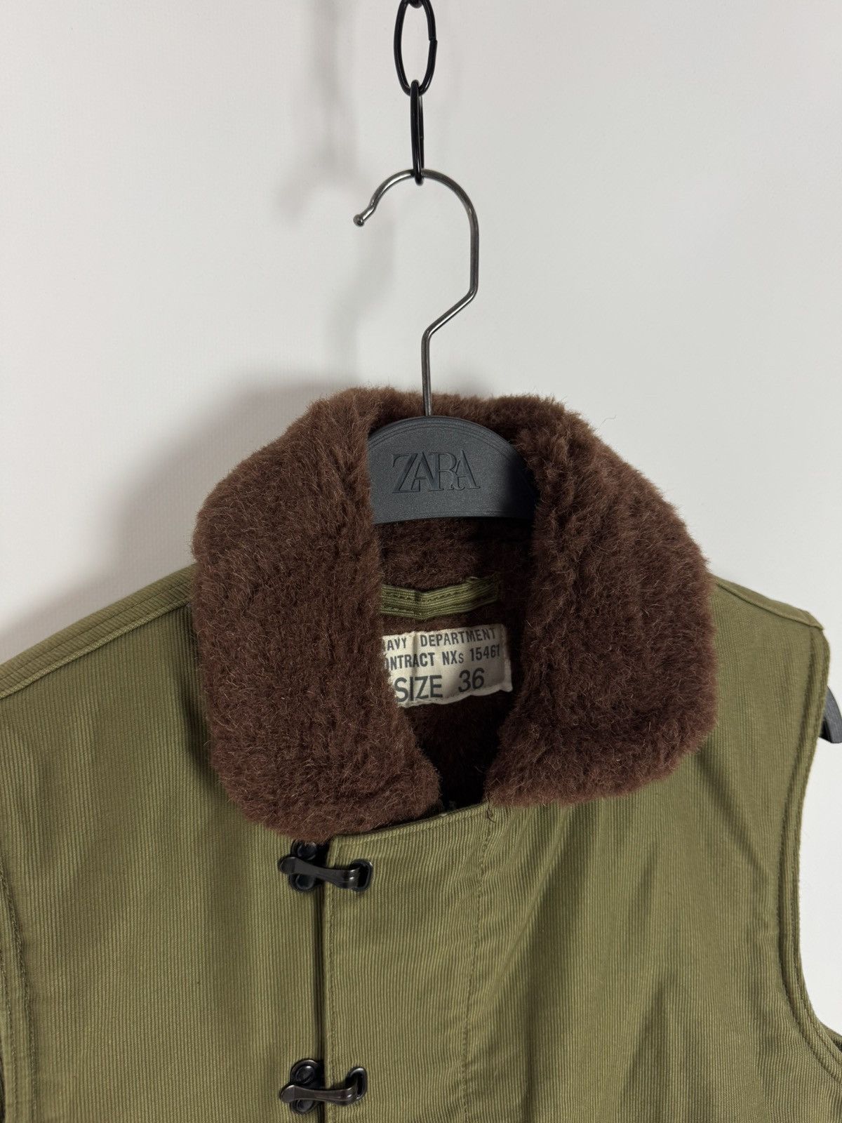 Vintage Bob Dong Deck Hook Military Vest N-1D Jacket Size US S / EU 44-46 / 1 - 6 Thumbnail