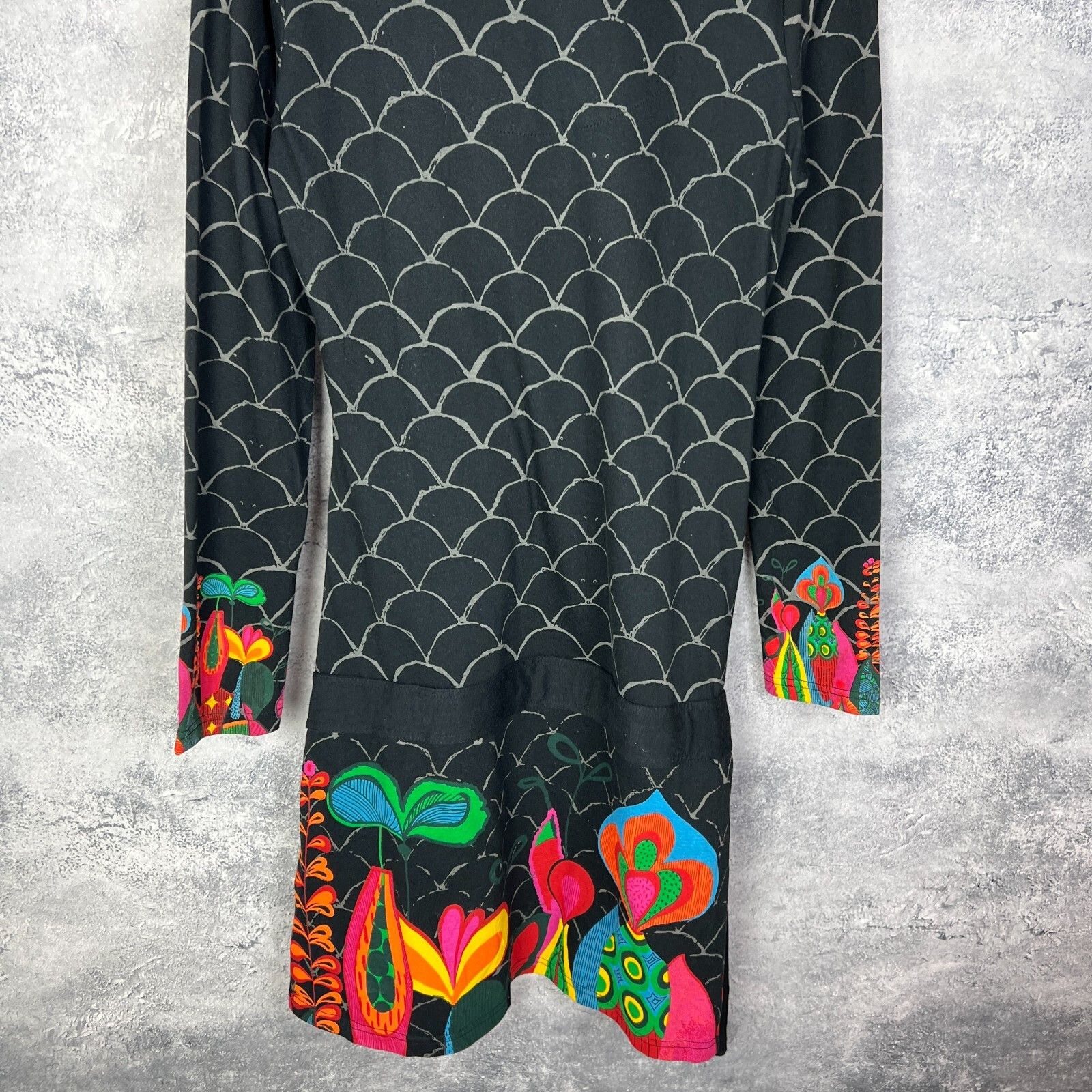 Desigual Desigual Dress Women's Size XL Multicolor Long Sleeve` Size XL / US 12-14 / IT 48-50 - 10 Thumbnail