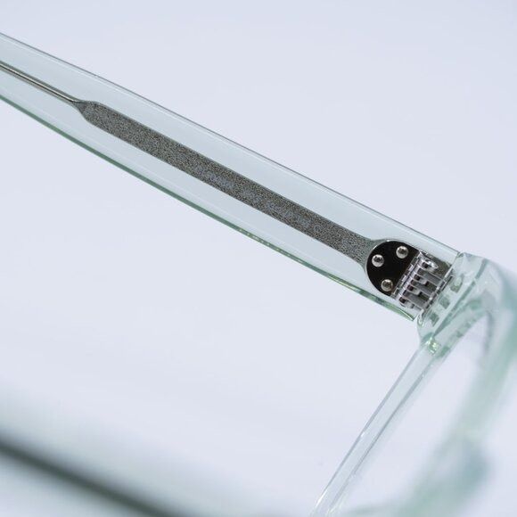 Celine Celine CL50086I 093 Eyeglasses Transparent Teal 53mm Square Size ONE SIZE - 6 Thumbnail