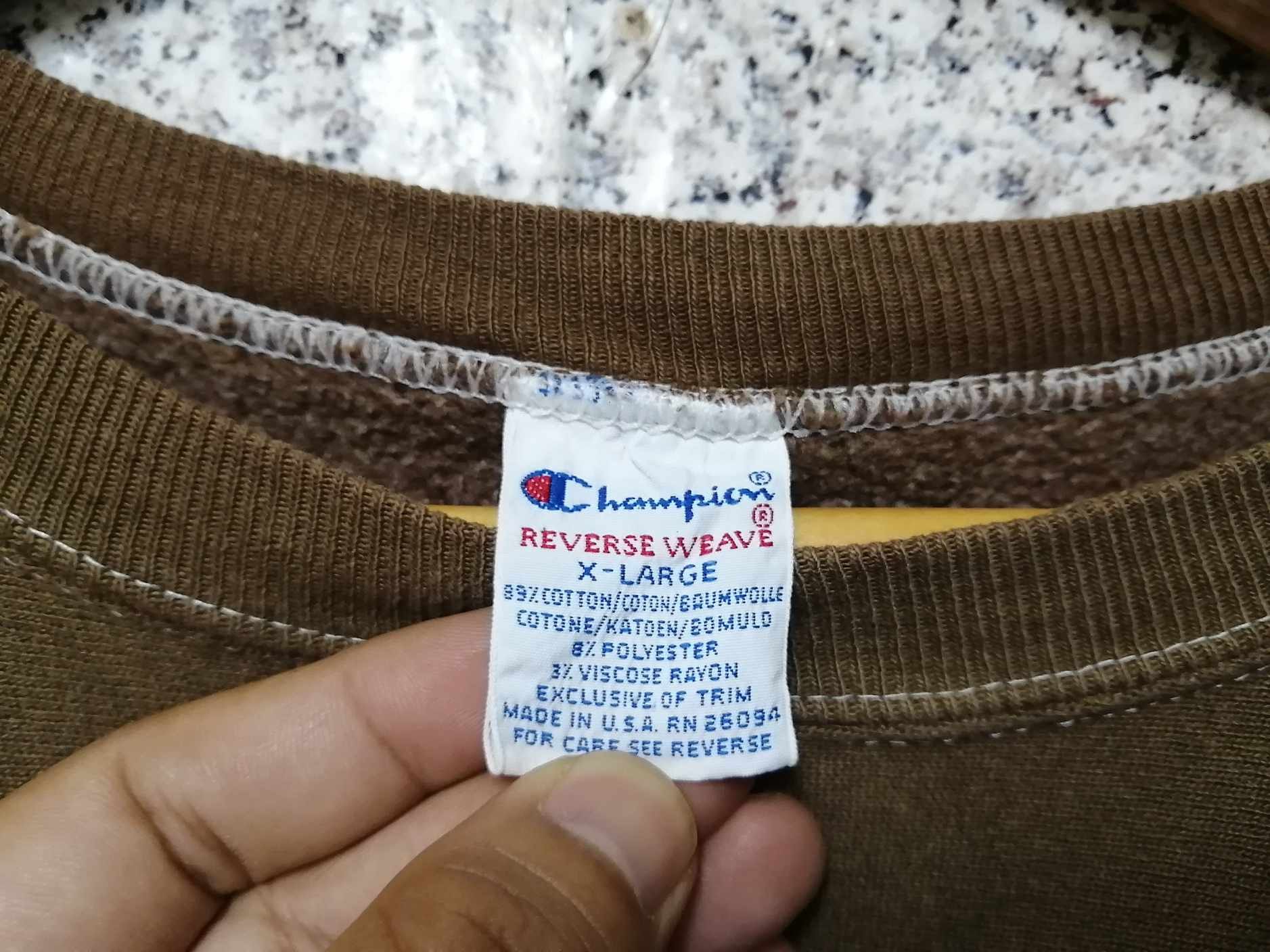 Champion × Vintage Vintage 90s Champion Reverse Weave Very Rare Size US XL / EU 56 / 4 - 5 Thumbnail