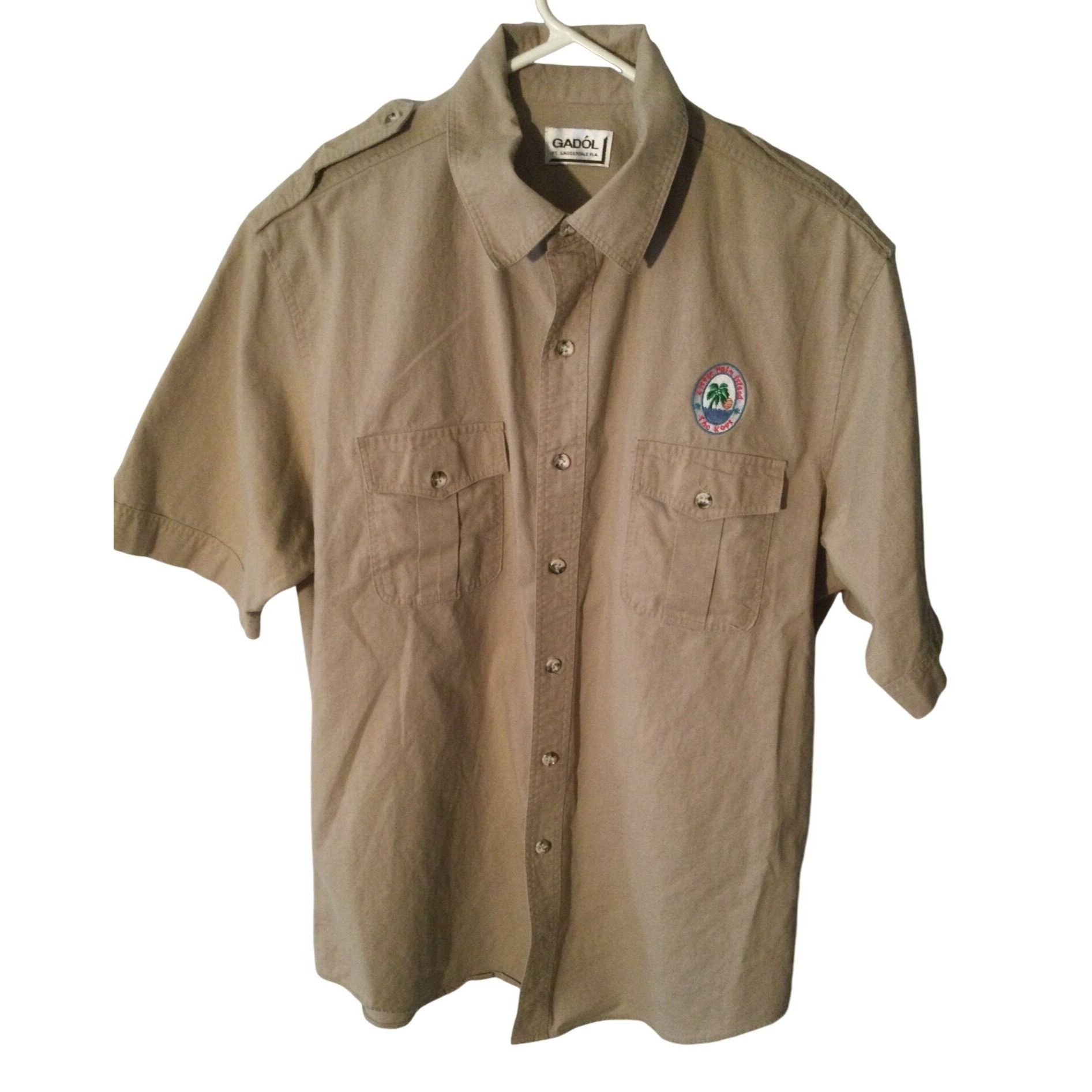 Vintage Rare Gadol Little Palm Island X The keys Men's XL Xtra Large Size US XL / EU 56 / 4 - 1 Thumbnail
