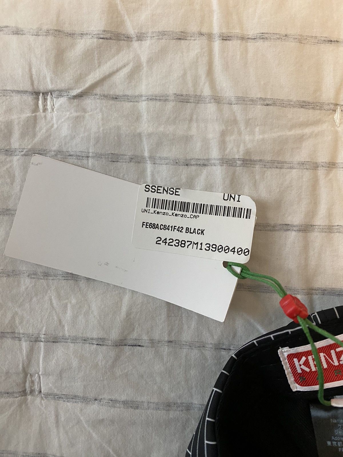 Kenzo Kenzo Paris ‘Kenzo Stamp’ Cap NWT Size ONE SIZE - 12 Thumbnail