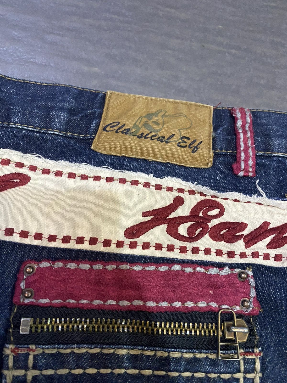Designer × Japanese Brand Japan 🇯🇵 designed jeans Size US 36 / EU 52 - 5 Thumbnail