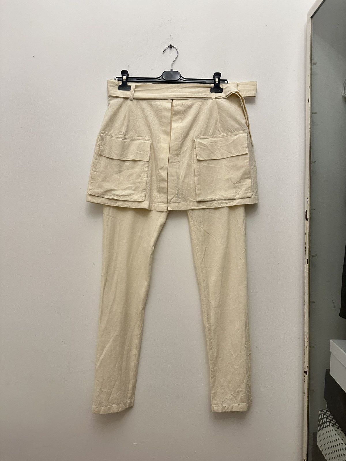 Other Slim cotton set vest and trousers canvas safari style Size 40S - 2 Thumbnail