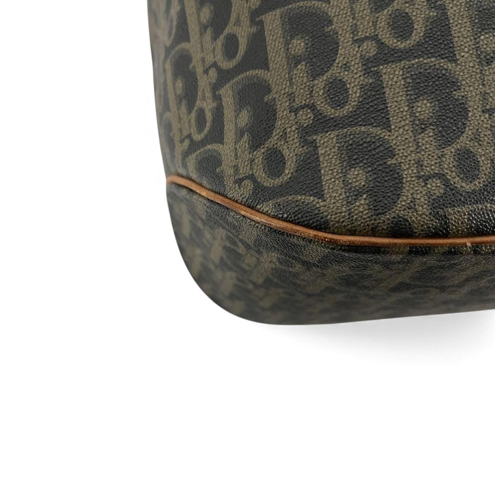 Christian Dior Monsieur Christian Dior - Vintage Monogram Canvas Bucket Bag Size ONE SIZE - 4 Thumbnail