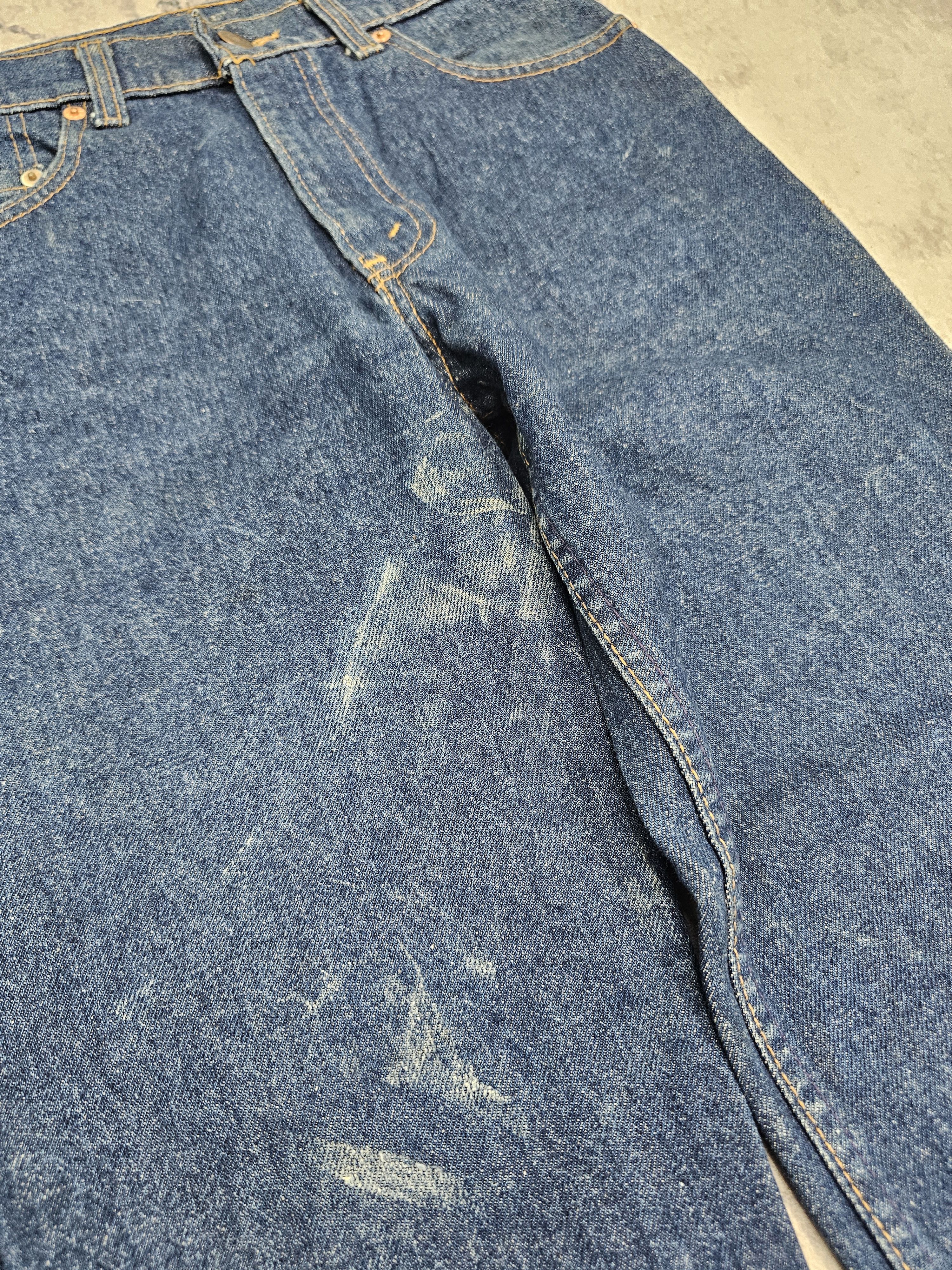 Levi's Vintage Clothing Vtg LEVIS 610 Bleached High Rise Jeans Made In USA L0555 Size 27" / US 4 / IT 40 - 5 Thumbnail