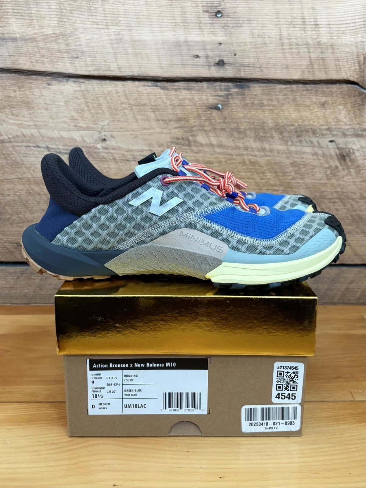Action Bronson × New Balance New Balance x Action Bronson Minimus Trail M10 Pluto UM10LAC Size US 9 / EU 42 - 1 Thumbnail