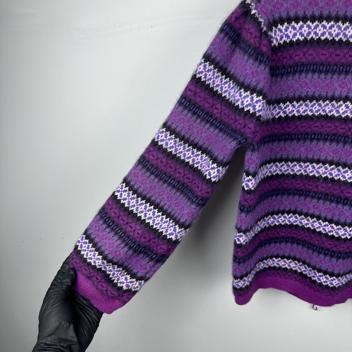 Mulberry Vintage Mulberry Wool Cardigan/Sweater Size M / US 6-8 / IT 42-44 - 21 Thumbnail