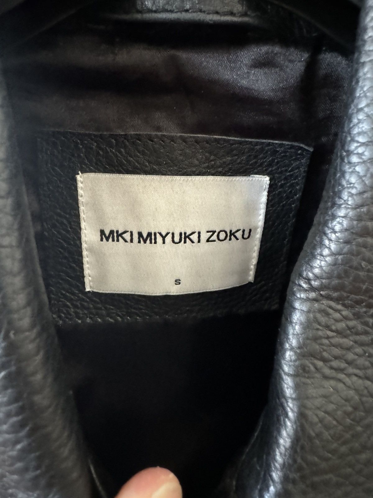 Mki Miyuki Zoku MKI Leather Jacket Size US S / EU 44-46 / 1 - 2 Thumbnail
