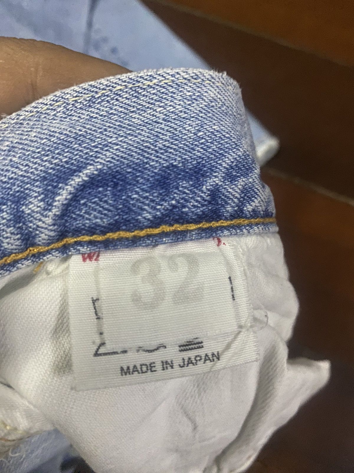 Warehouse Warehouse Selvedge Jeans faded B-1 Size US 32 / EU 48 - 22 Thumbnail