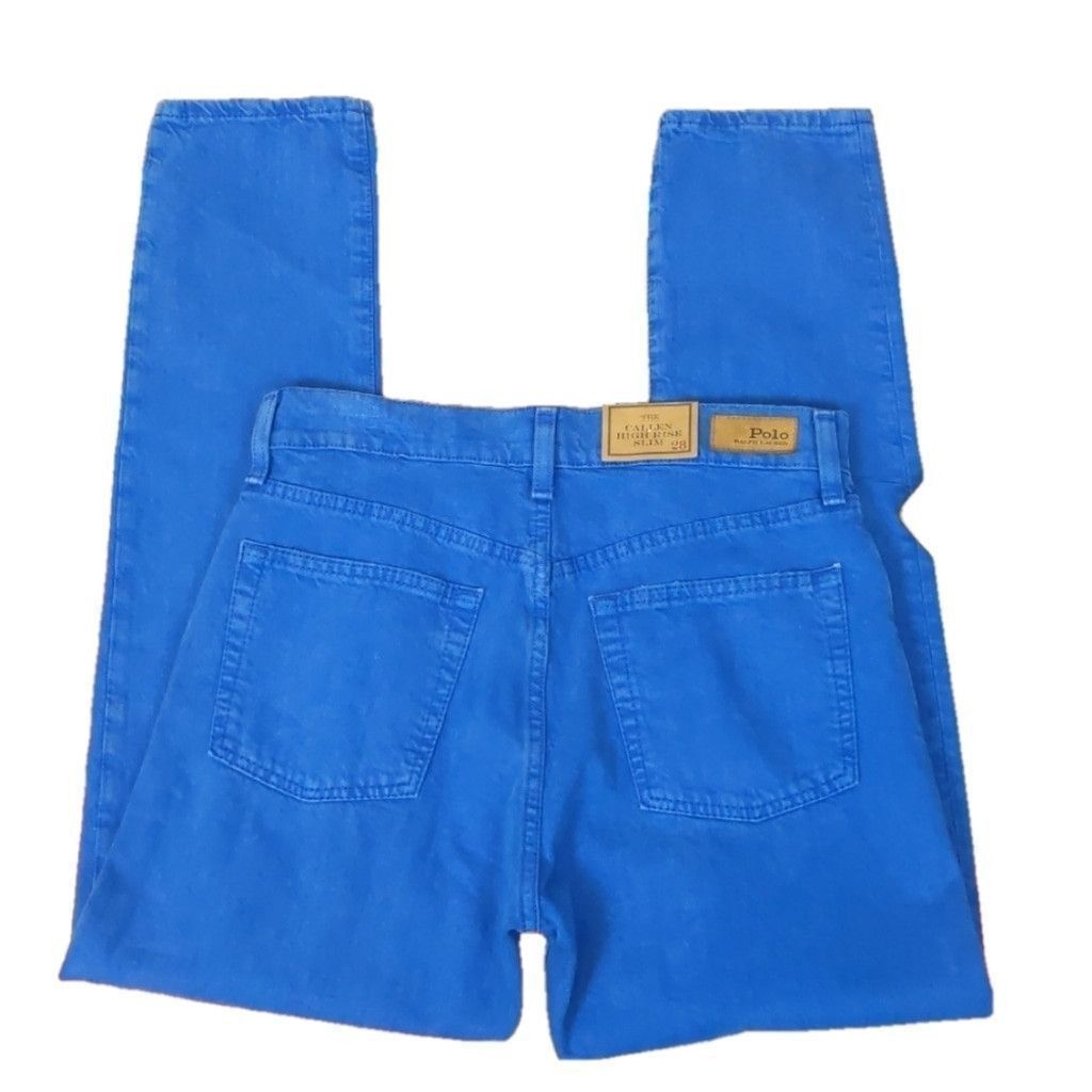 Polo Ralph Lauren POLO BY RALPH LAUREN callen high rise slim jeans 28 Size 28" / US 6 / IT 42 - 4 Thumbnail
