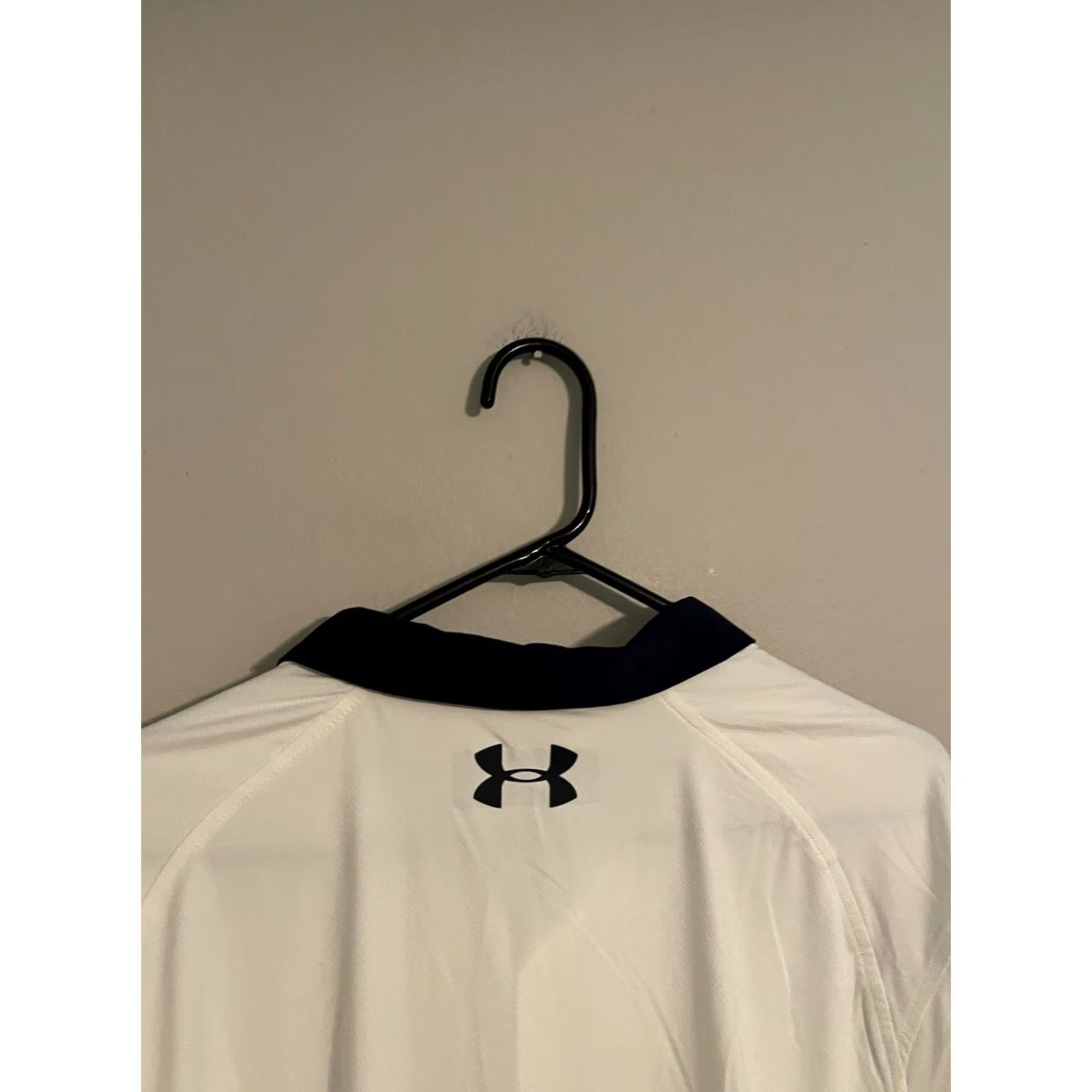 Under Armour Under Armour Iso Chill Performance Polo Shirt Men's 2XL White Navy Golf New! Size US XXL / EU 58 / 5 - 4 Thumbnail