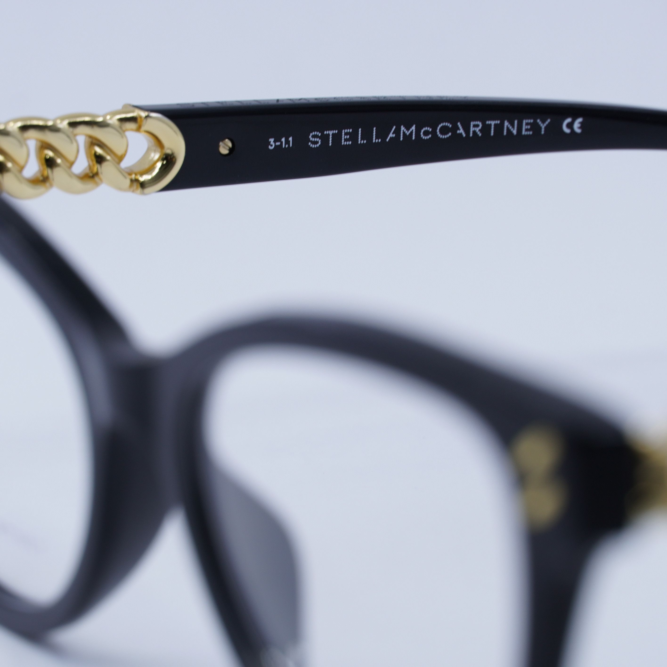Stella McCartney Stella McCartney SC50005I 001 Eyeglasses Size ONE SIZE - 5 Thumbnail
