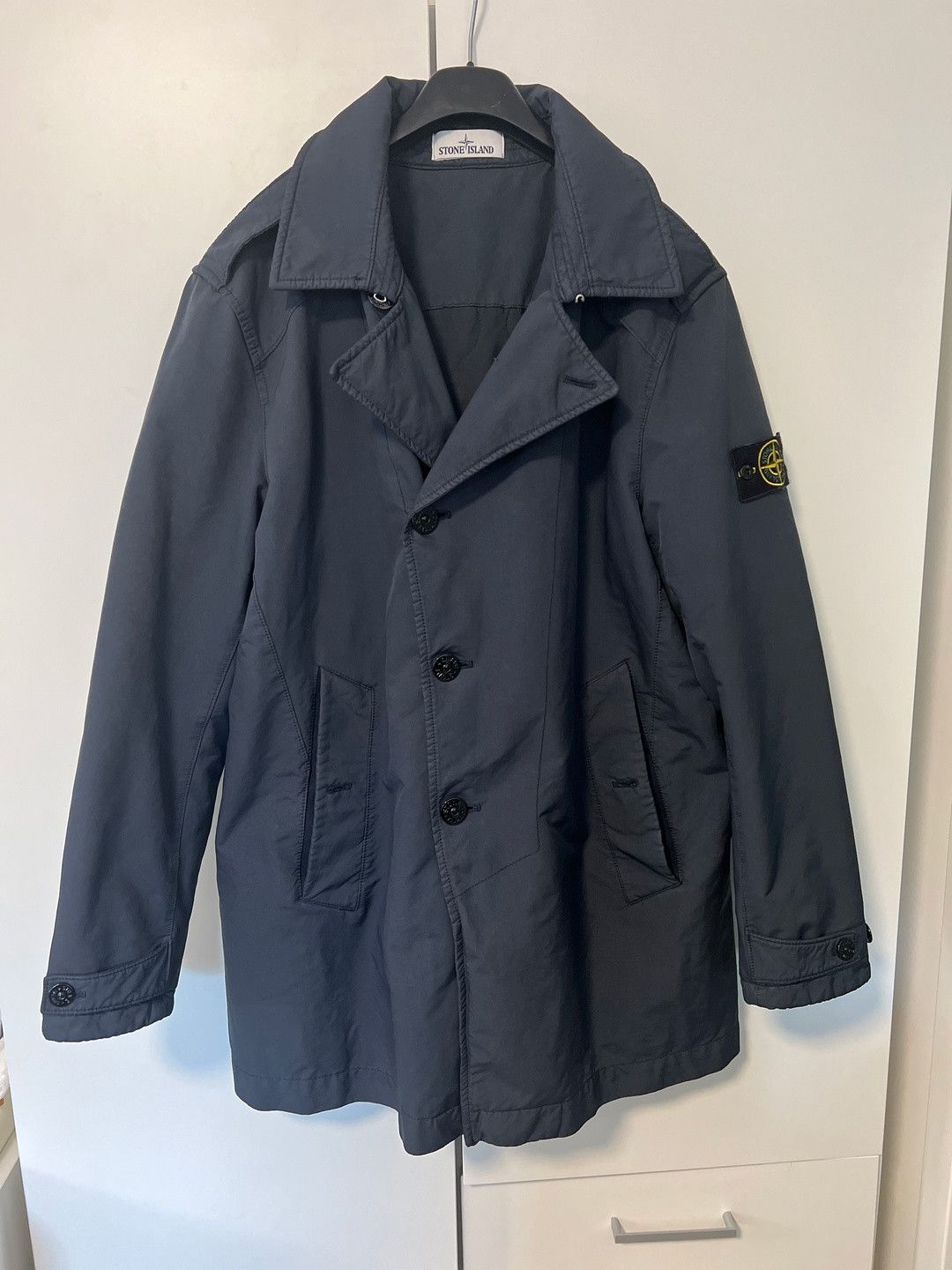 Stone Island Stone Island David TC Coat Navy Blue size XL Size US XL / EU 56 / 4 - 3 Thumbnail