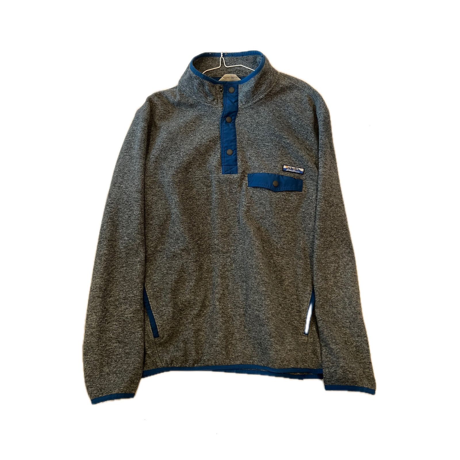 Eddie Bauer Eddie Bauer 1/4 Button Knit Sweater/Fleece Mens L Size US L / EU 52-54 / 3 - 1 Thumbnail