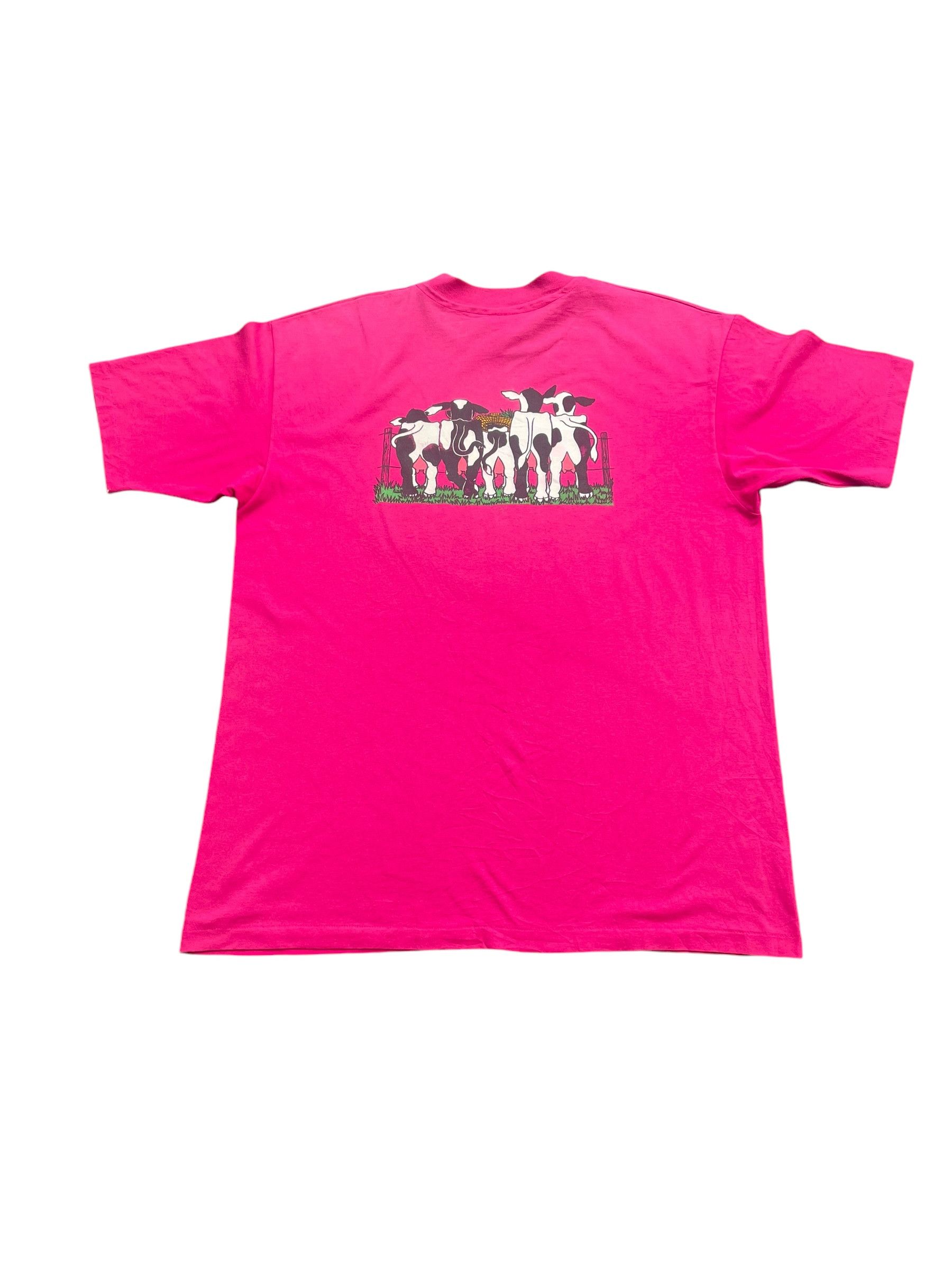 Hanes × Vintage Vintage 80's Save The Spotted Cow Tshirt Size US XL / EU 56 / 4 - 5 Thumbnail