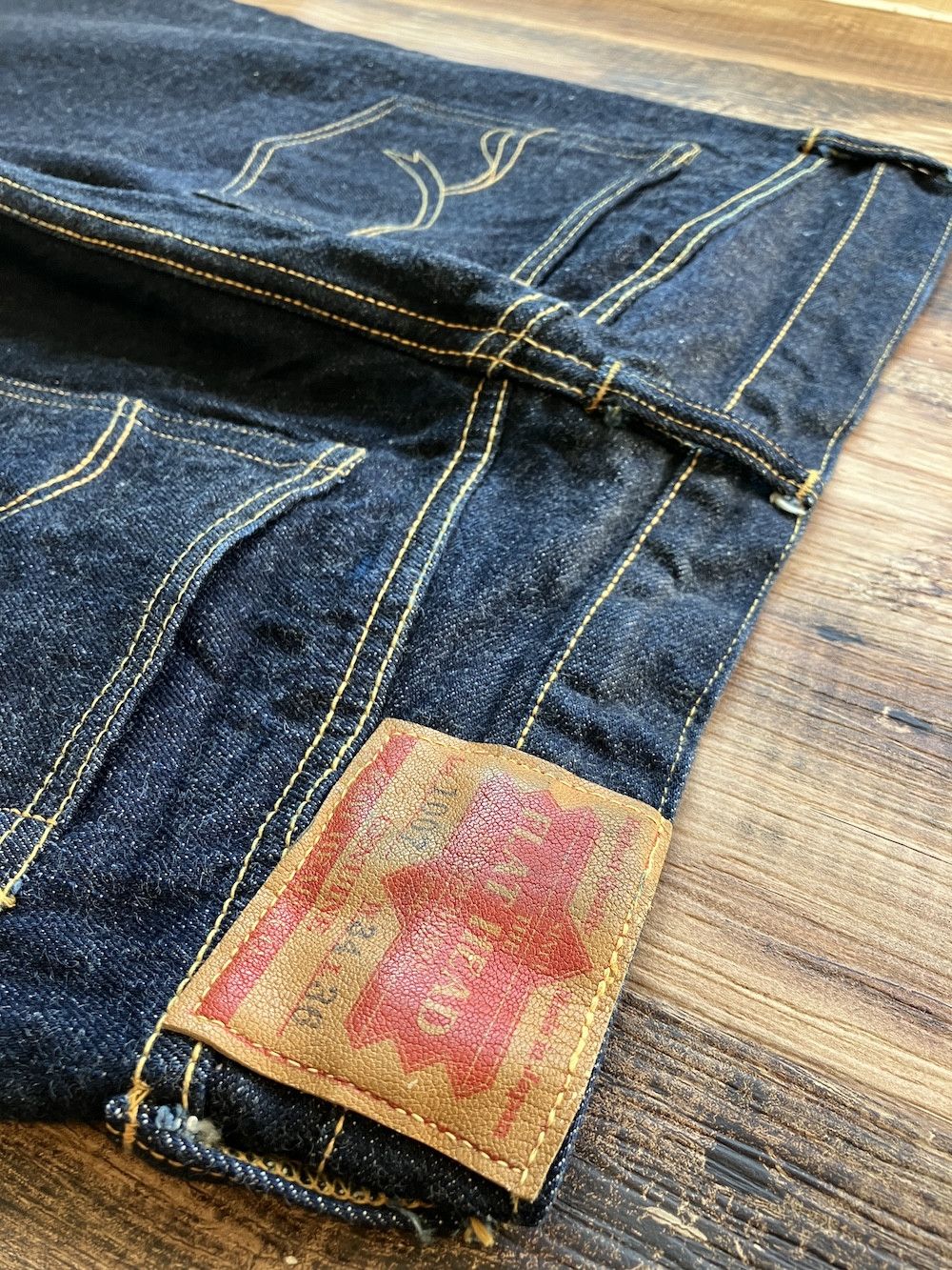 The Flat Head THE FLAT HEAD 1007 Bootcut W31 x L32 Zimbabwe cotton 14.5oz Size US 31 - 12 Thumbnail