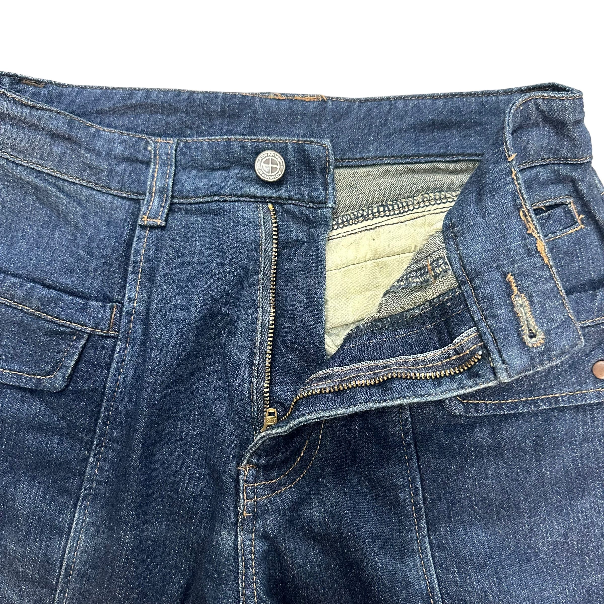 Japanese Brand UNBRAND NICE DESIGN JEANS #8863-032 Size 26" / US 2 / IT 38 - 3 Thumbnail
