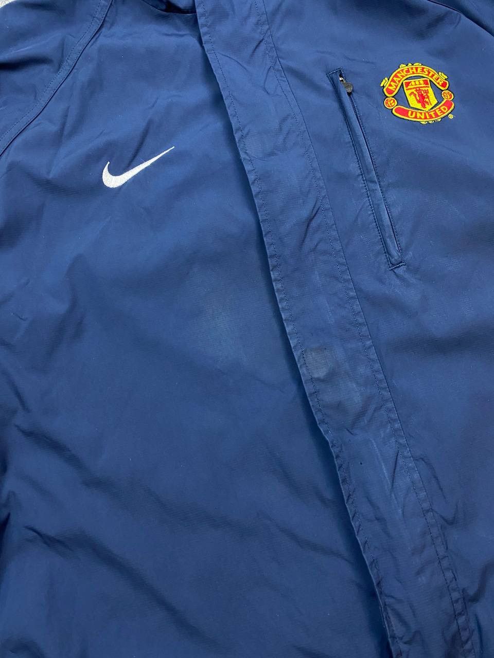 Nike × Vintage Nike Manchester United Nylon Jacket Size US XL / EU 56 / 4 - 15 Thumbnail