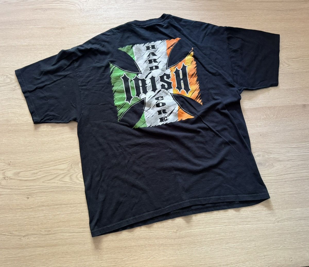 Band Tees Vintage Gildan Irish Hardcore Band Rock Metal T-Shirt Size US XXL / EU 58 / 5 - 3 Thumbnail