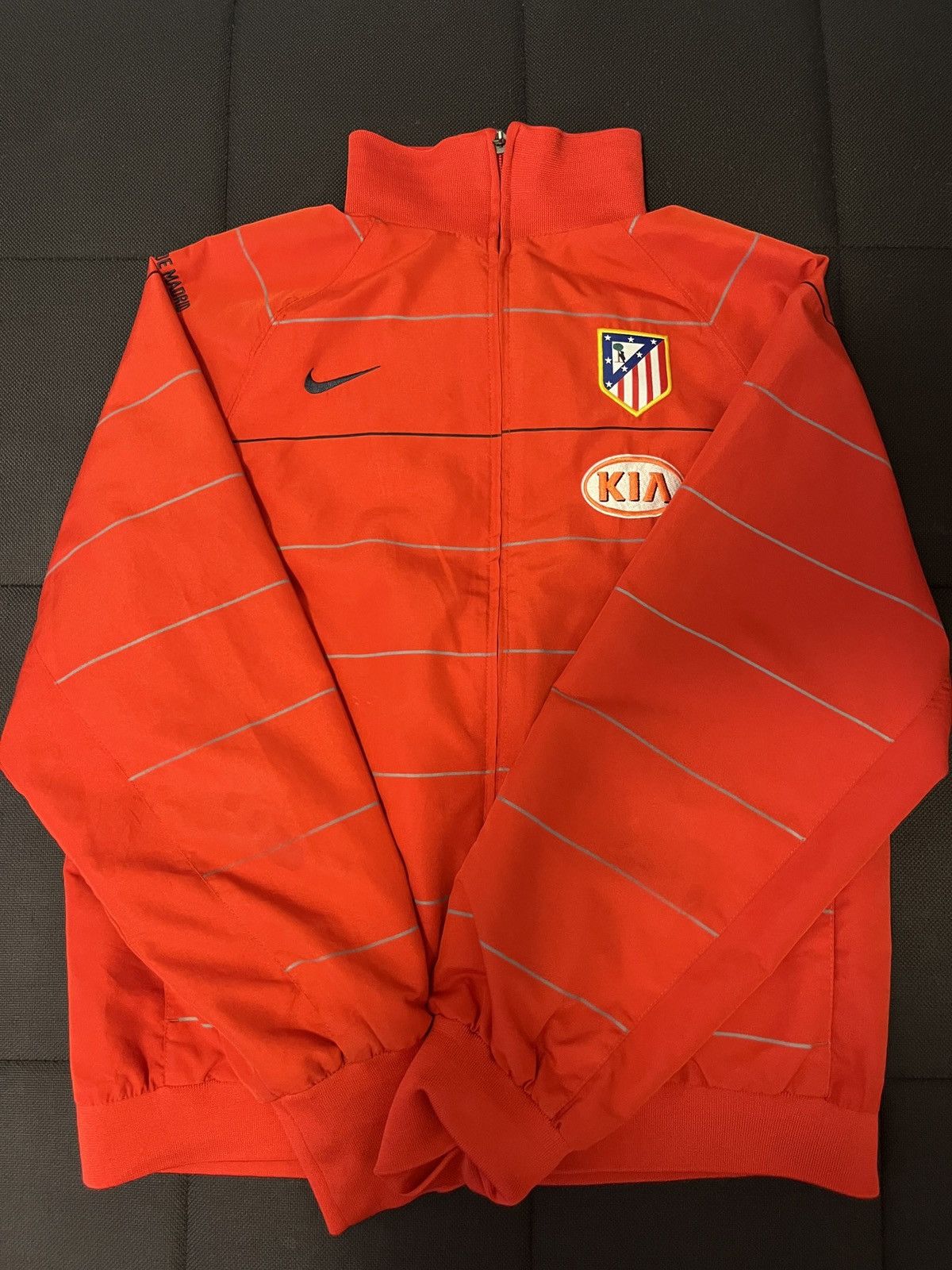 Nike × Vintage Nike vintage atlético de Madrid zip-up Size US M / EU 48-50 / 2 - 2 Thumbnail