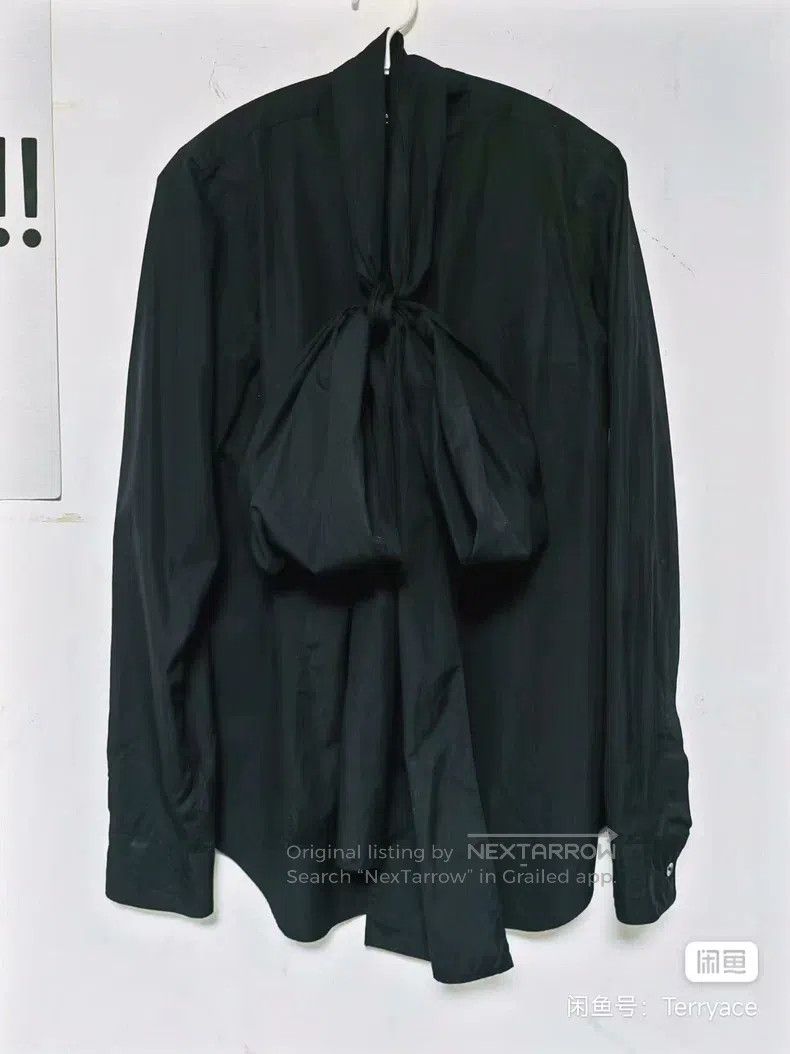 Junya Watanabe Junya Watanabe Double long butterfly collar silhouette shi Size US M / EU 48-50 / 2 - 3 Thumbnail