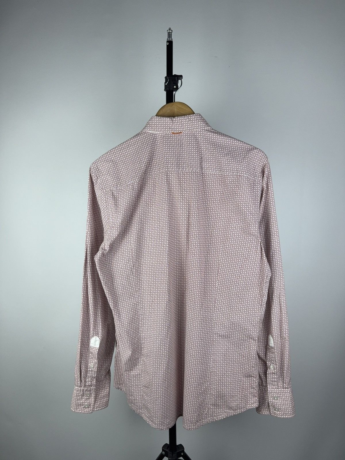 Hugo × Hugo Boss Hugo Boss Orange Label Patterned Shirt Long Sleeve Size L Size US L / EU 52-54 / 3 - 7 Thumbnail