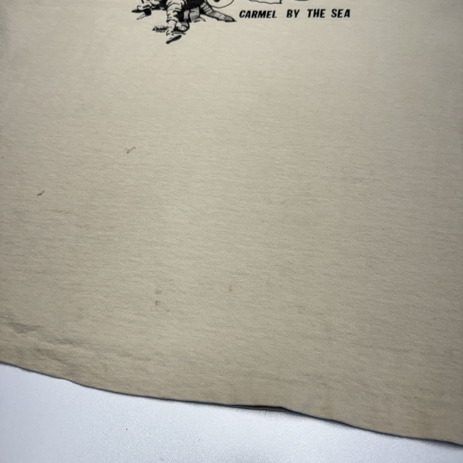 Vintage Vintage 90s Hogs Breath Inn T Shirt Mens XL 21.5x26.5 Tan Sh Size US XL / EU 56 / 4 - 13 Thumbnail