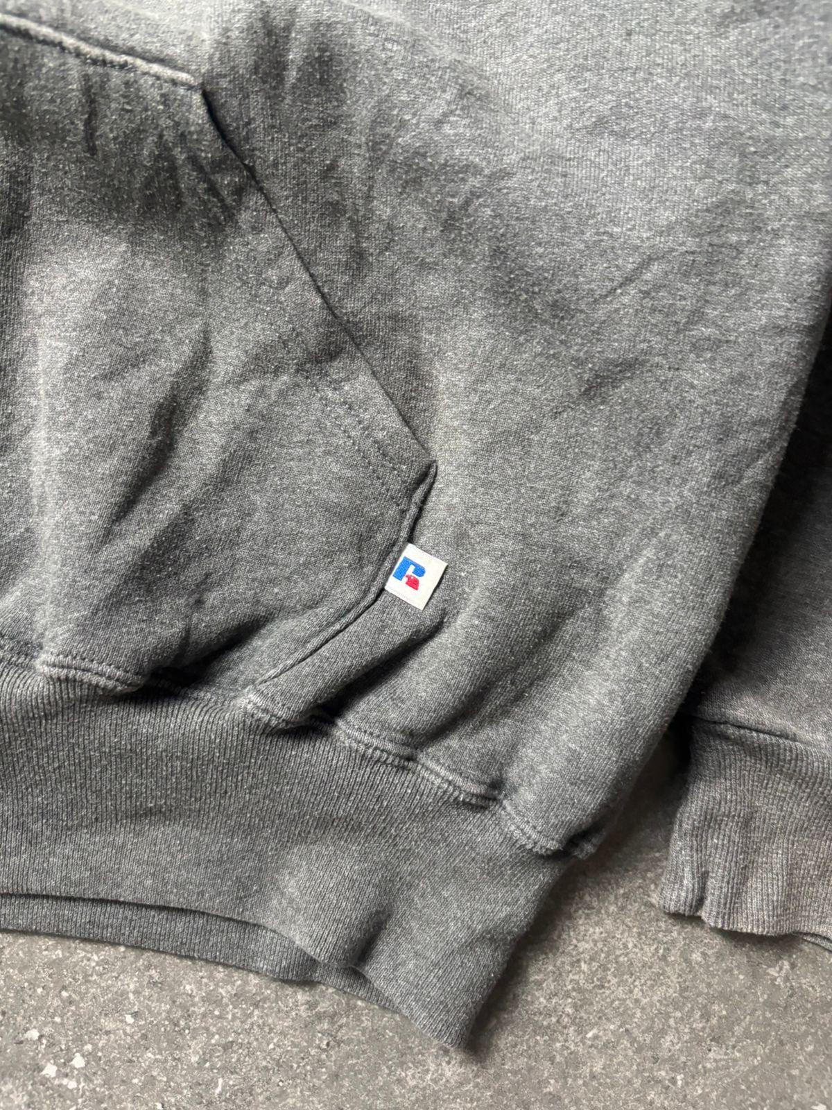 Russell Athletic RARE 1990s Russel Athletic Gray Hoodie Size US XXL / EU 58 / 5 - 6 Thumbnail