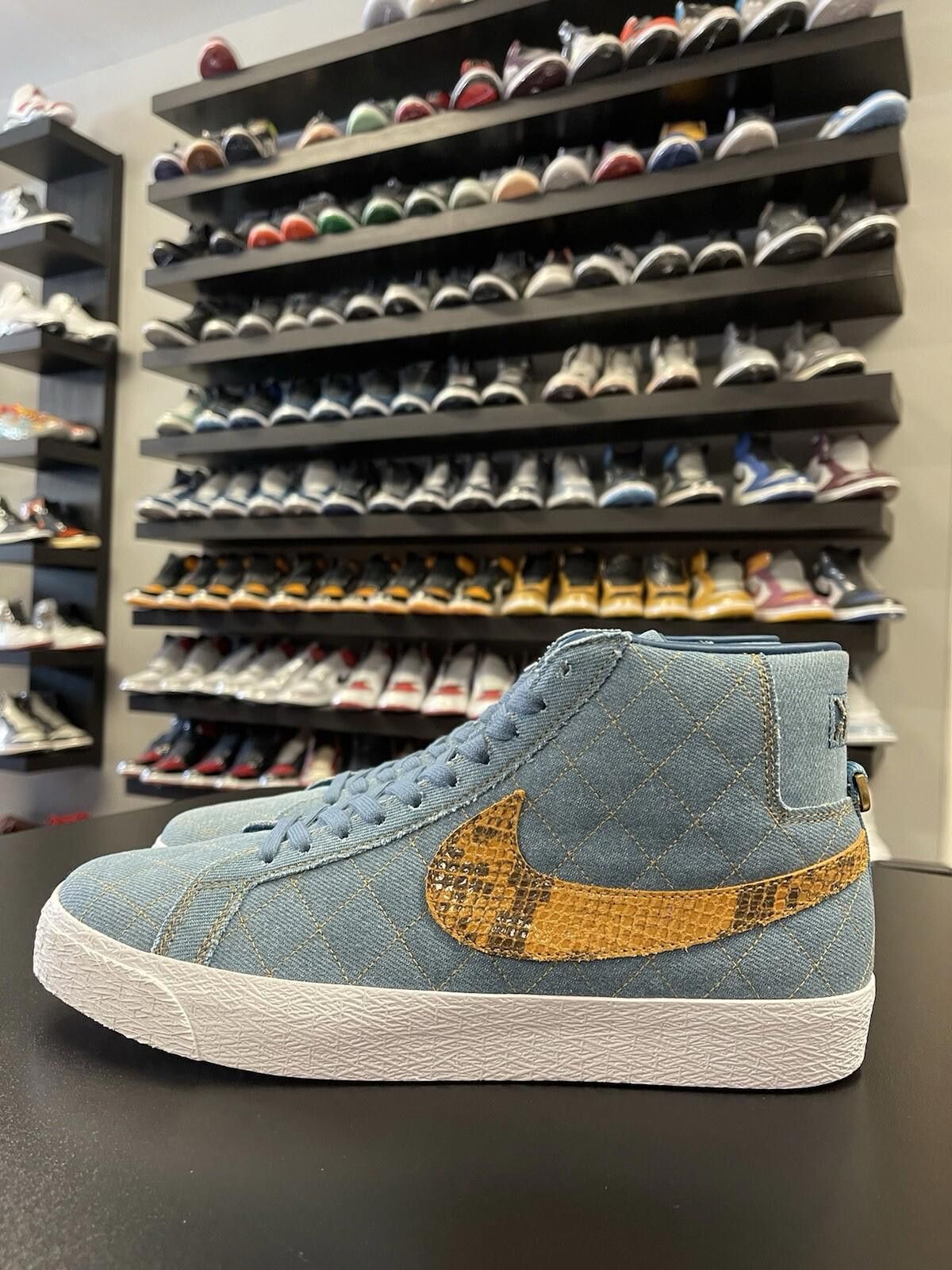 Nike Size 10 - Nike SB Zoom Blazer Mid QS x Supreme Denim 2022 Size US 10 / EU 43 - 1 Thumbnail