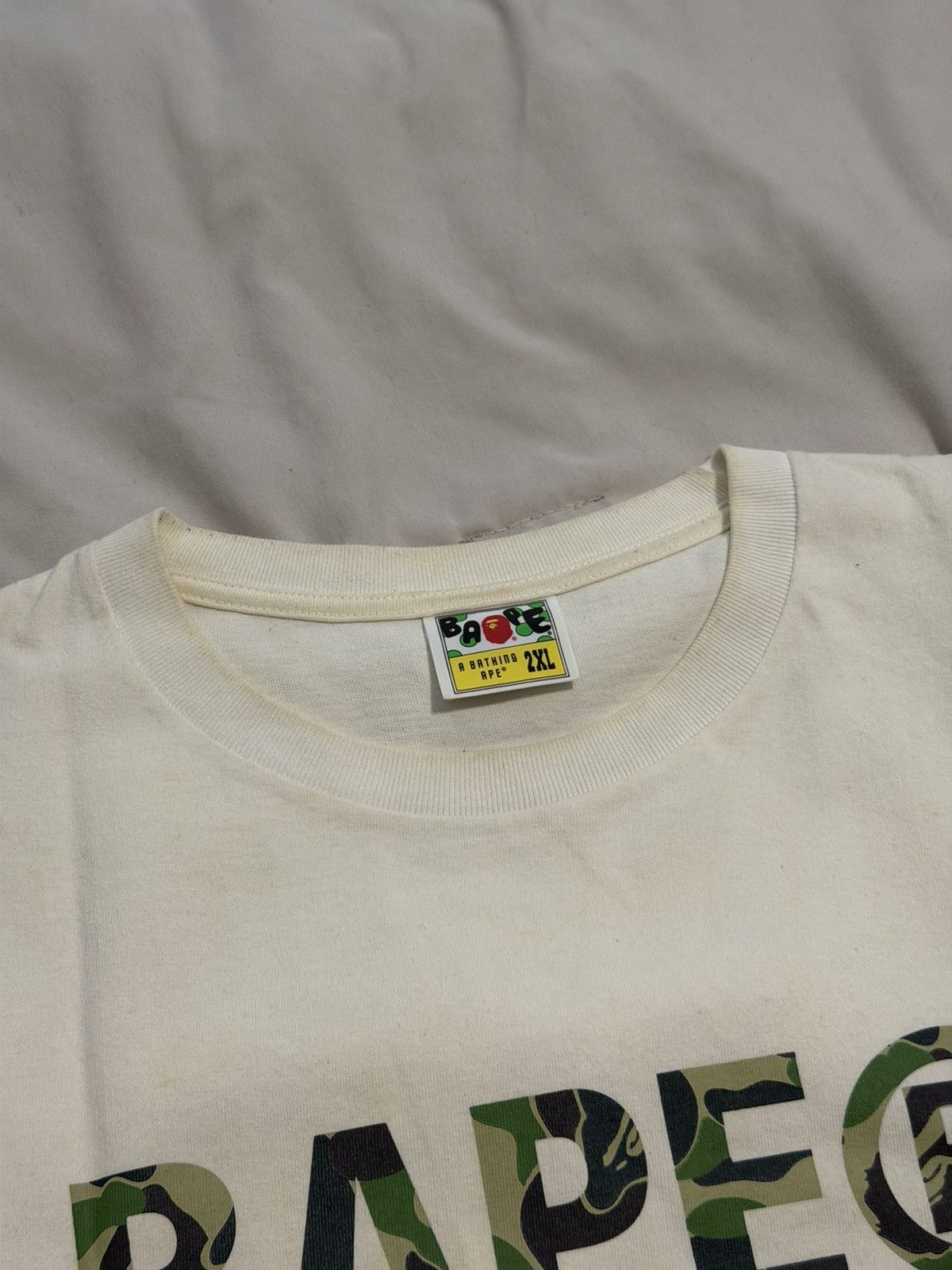 Bape ASNKA green camo t-shirt Size US XXL / EU 58 / 5 - 3 Thumbnail