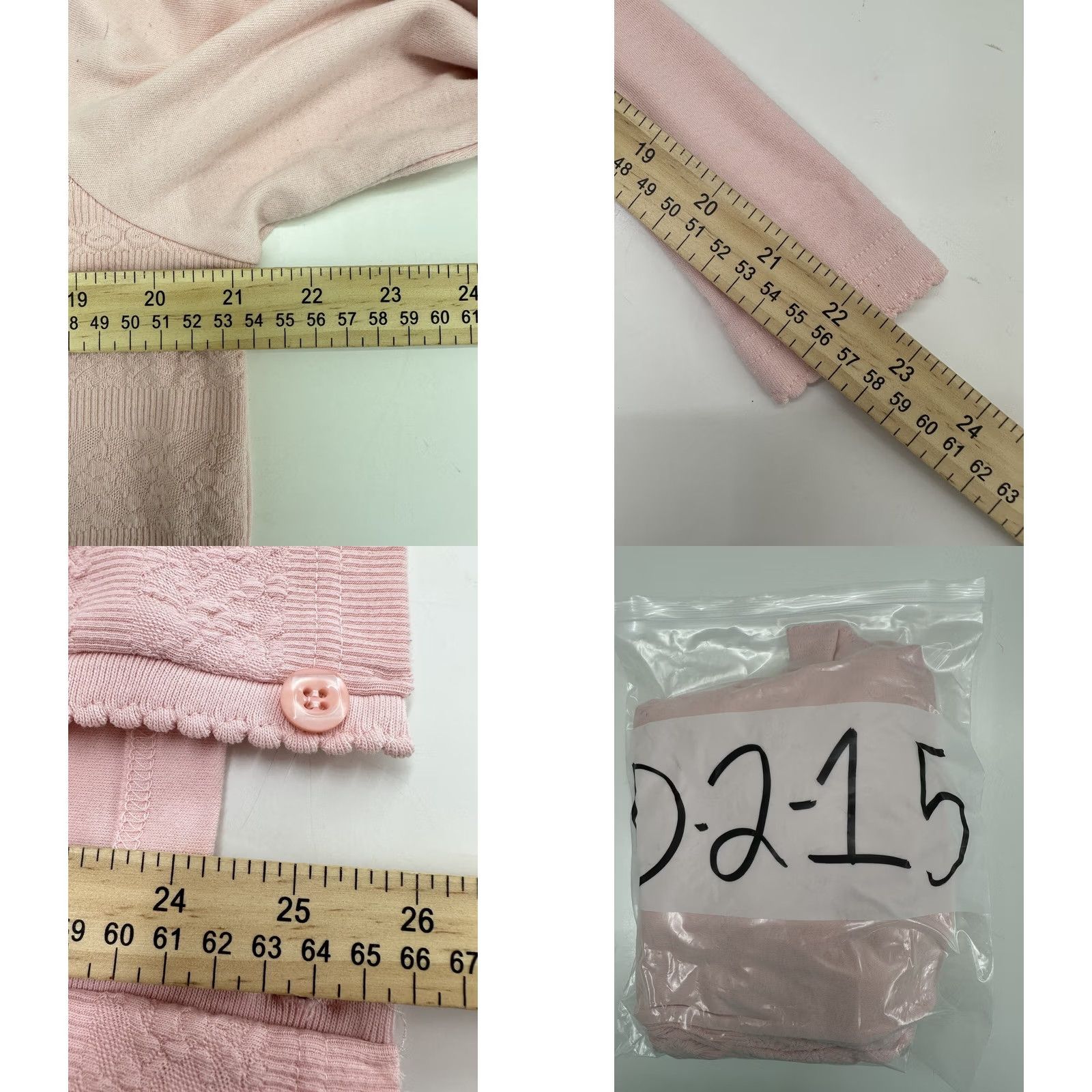 Vintage Womens Hasting & Smith Shirt Long Sleeve Button Up Pink L Regular Size Womens Size L / US 10 / IT 46 - 9 Thumbnail