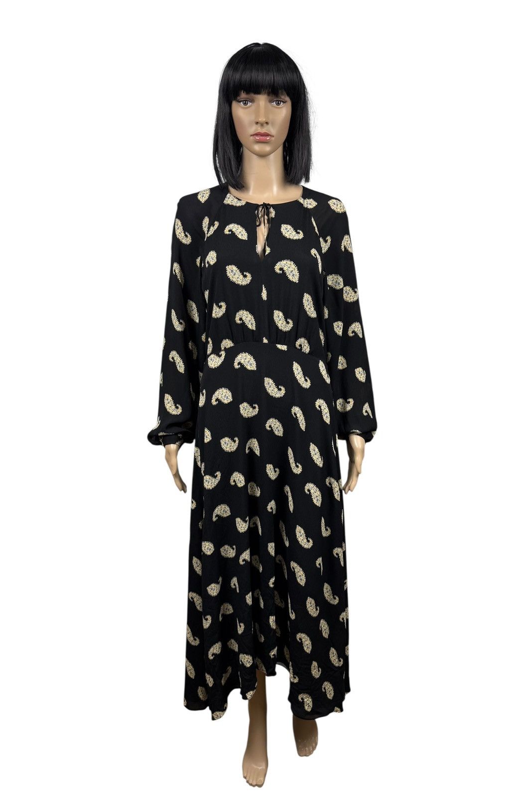 Massimo Dutti Massimo Dutti Maxi Dress Paisley Print Viscose size US6 38 Size M / US 6-8 / IT 42-44 - 1 Thumbnail