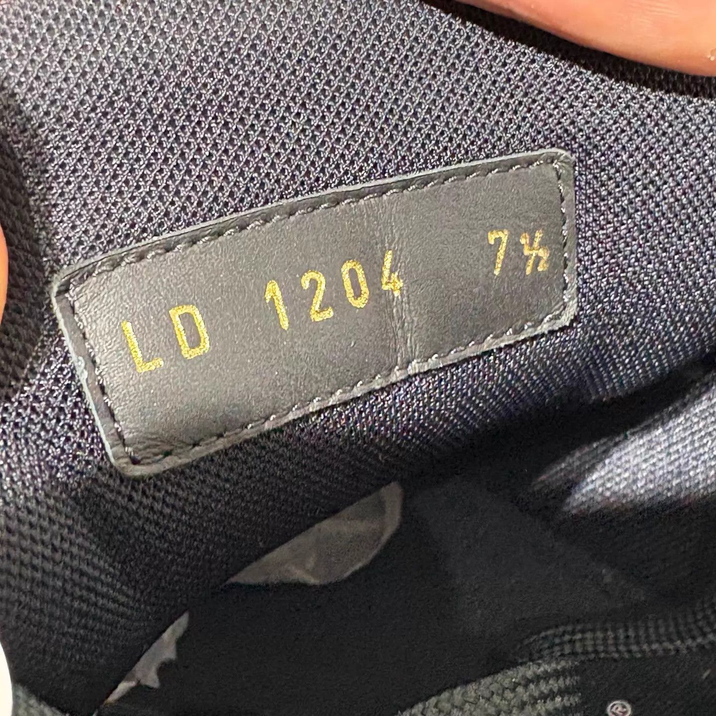 Louis Vuitton LV Trainer Black Monogram Denim New UK7.5 (41.5) Size US 8.5 / EU 41-42 - 8 Thumbnail