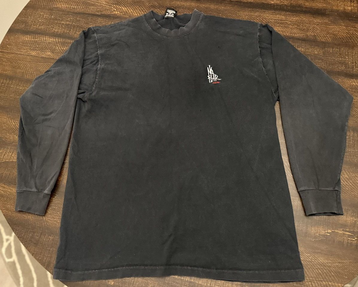 No Fear Vintage No Fear Embroidered Men’s Long Sleeve T-Shirt-Large Size US L / EU 52-54 / 3 - 1 Thumbnail