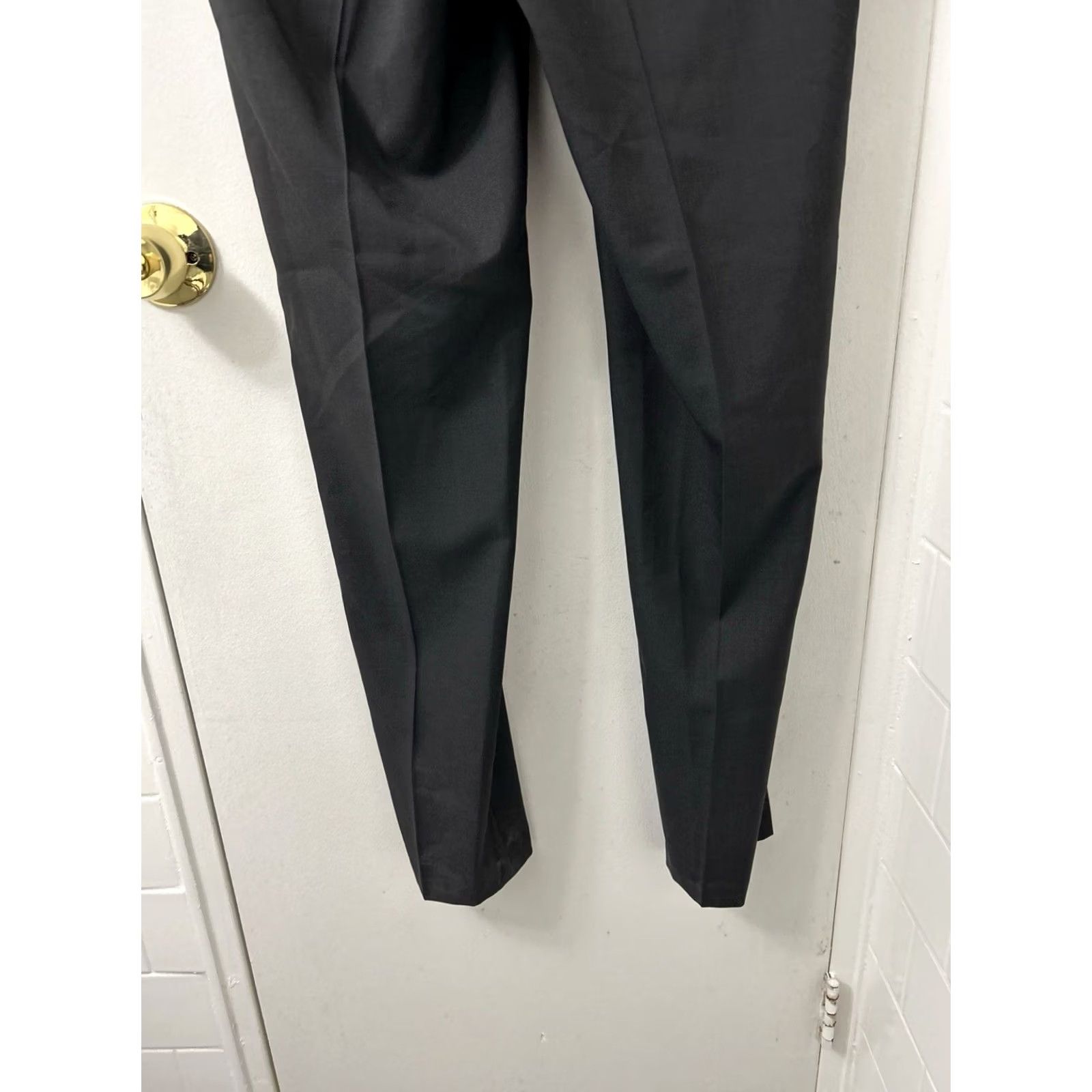 Haggar Haggar Premium Stretch Dress Pants Mens 30x32 Gray YKK Trousers NWT Slim Fit Size US 30 / EU 46 - 3 Thumbnail
