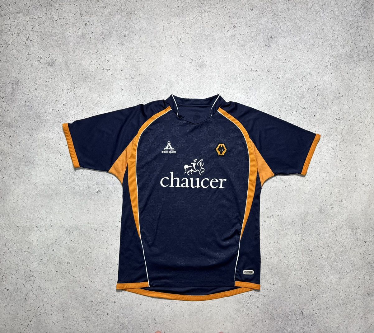 Le Coq Sportif Le Coq Sportif Wolverhampton 2007/2008 Vintage Jersey Size US XL / EU 56 / 4 - 1 Thumbnail