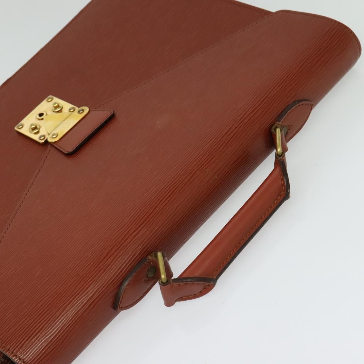 Louis Vuitton LOUIS VUITTON Epi Serviette Conseiller Briefcase Brown Size ONE SIZE - 6 Thumbnail