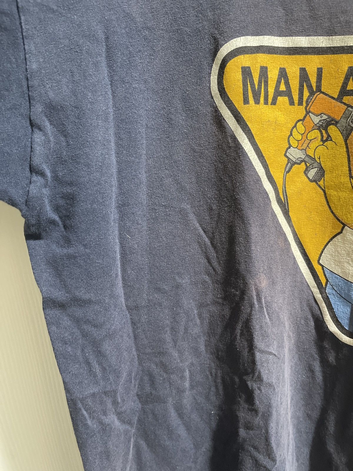 The Simpsons Vintage The Simpsons Man At Work T-Shirt Size US L / EU 52-54 / 3 - 4 Thumbnail