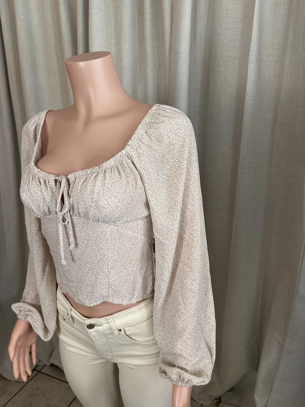 Other Sienna Sky Blouse Balloon Sleeves. Boho Fairy CottageCore. M Size M / US 6-8 / IT 42-44 - 6 Thumbnail