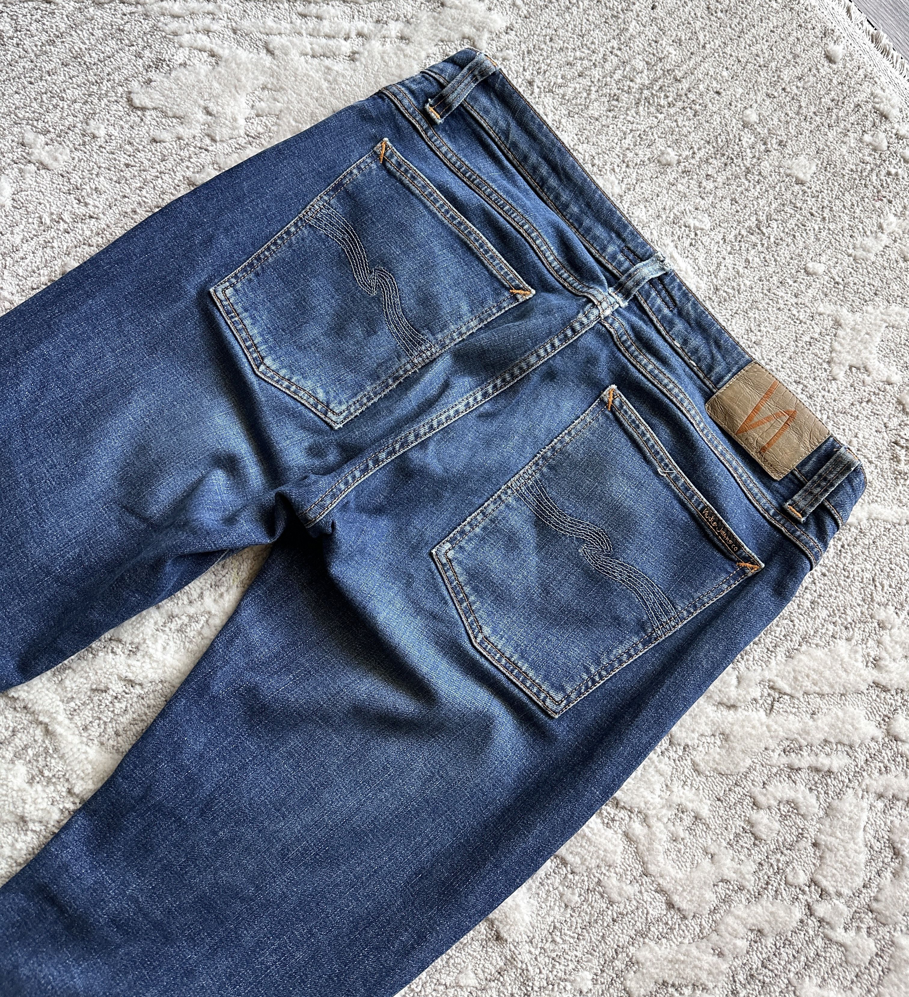 Nudie Jeans Denim trousers Nudie Jeans men slim Size US 34 / EU 50 - 2 Thumbnail